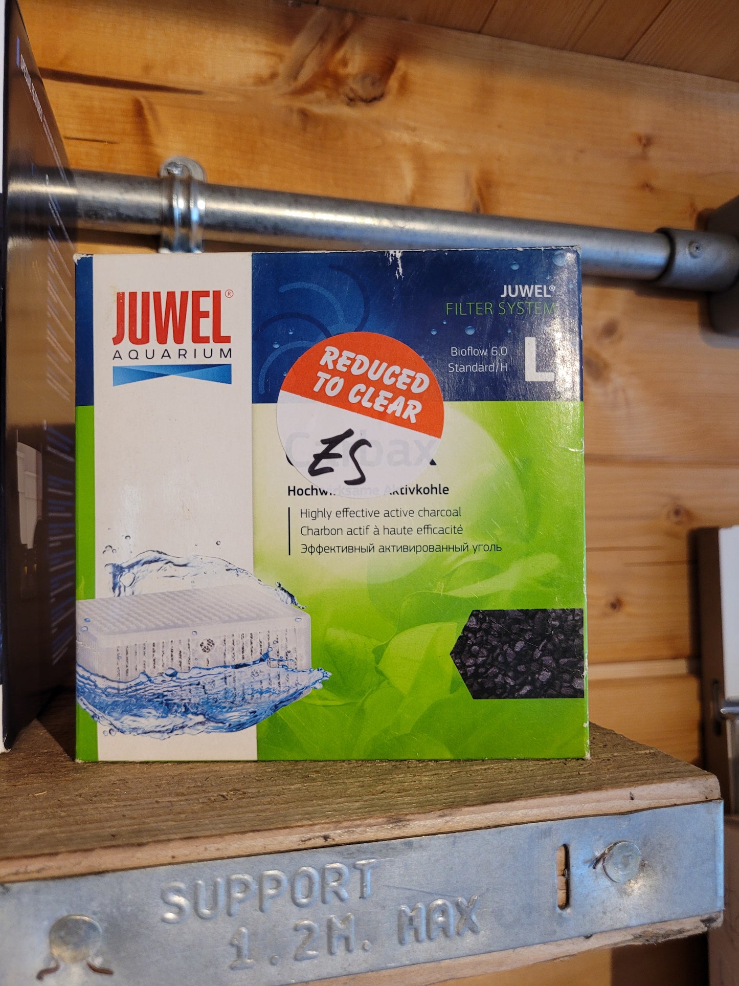 Juwel Carbax Charcoal - Reduced to Clear