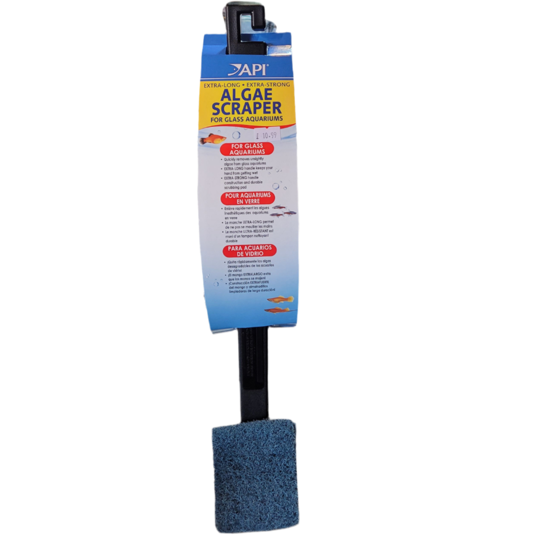 API Algae Scraper With Handle For Glass Aquariums