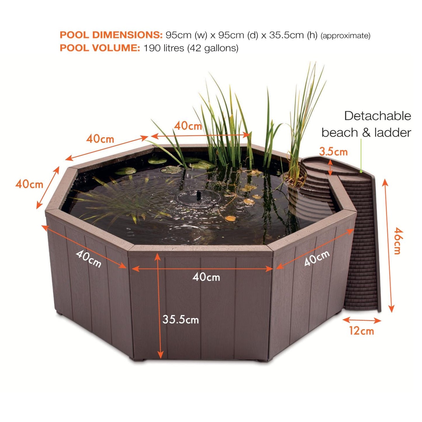 Blagdon Liberty Solar No Dig Nature Pool