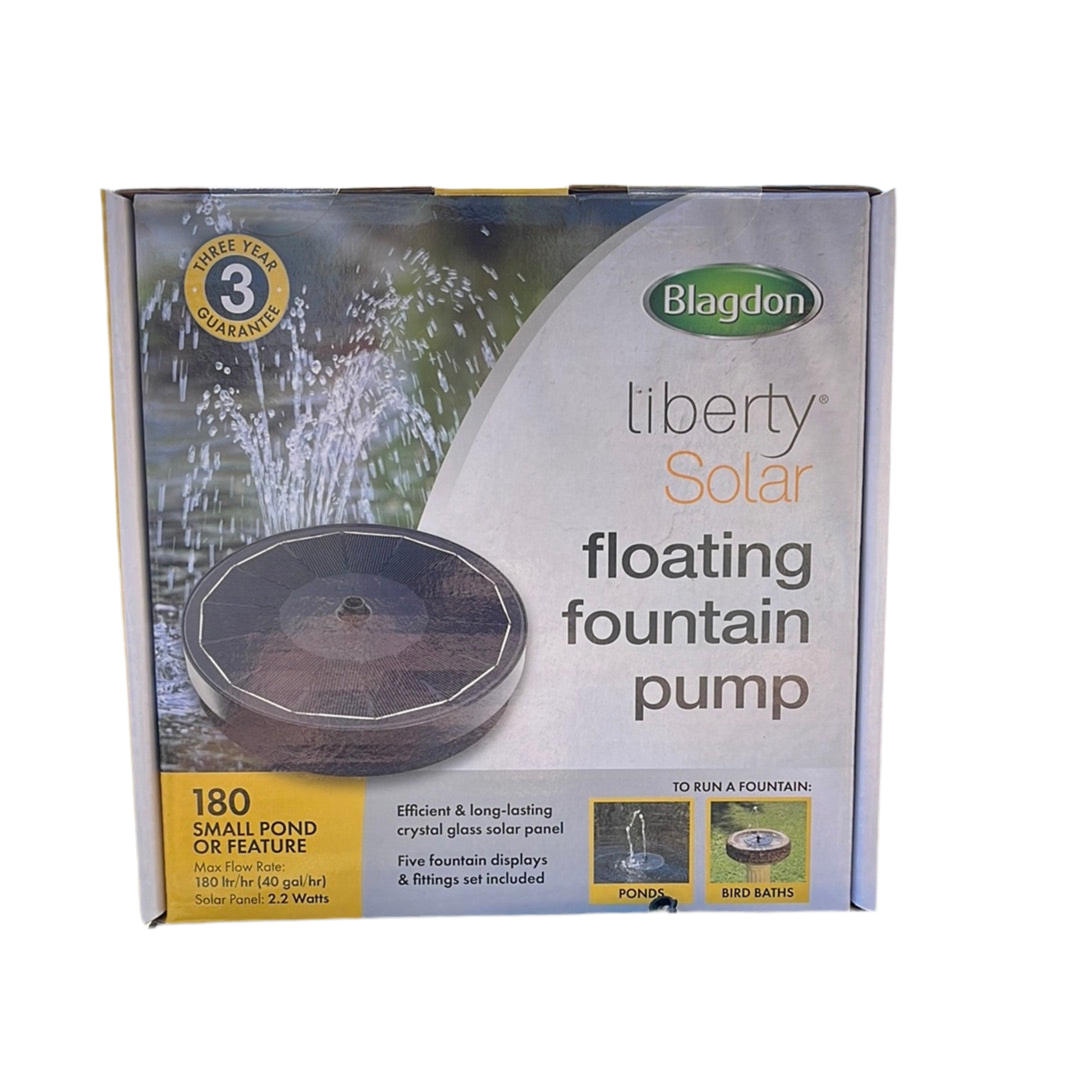 Blagdon Liberty Solar 180 Floating Fountain