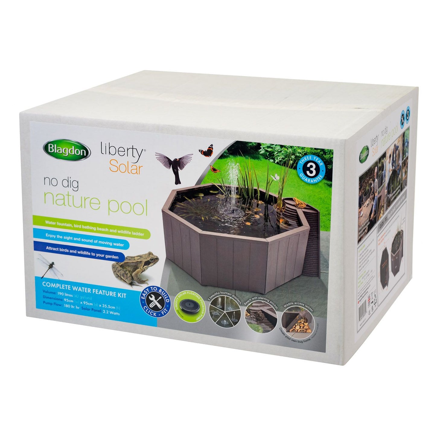 Blagdon Liberty Solar No Dig Nature Pool