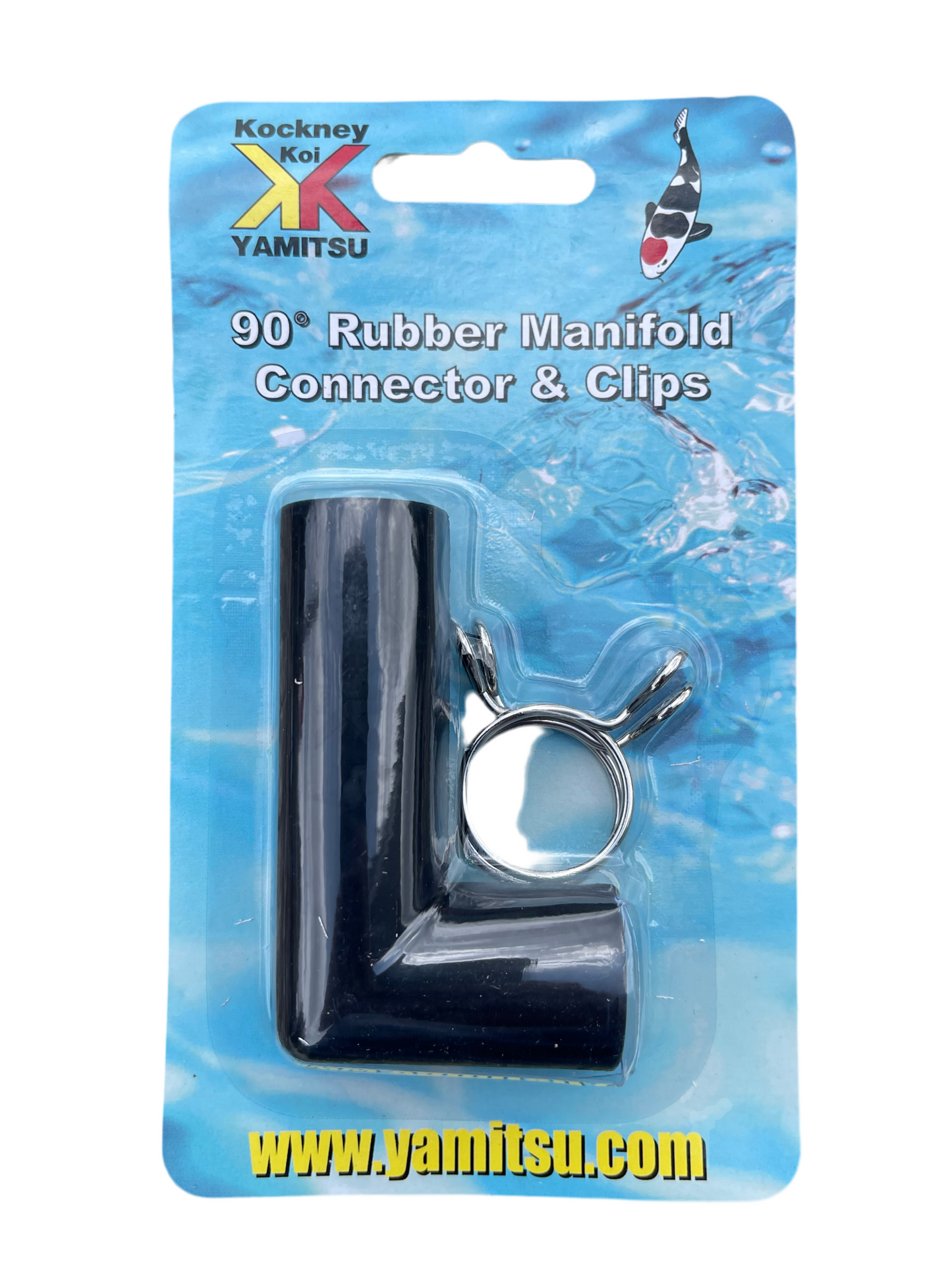 Kockney Koi Yamitsu 90 degree Rubber Manifold Connector (Hi-Flow)