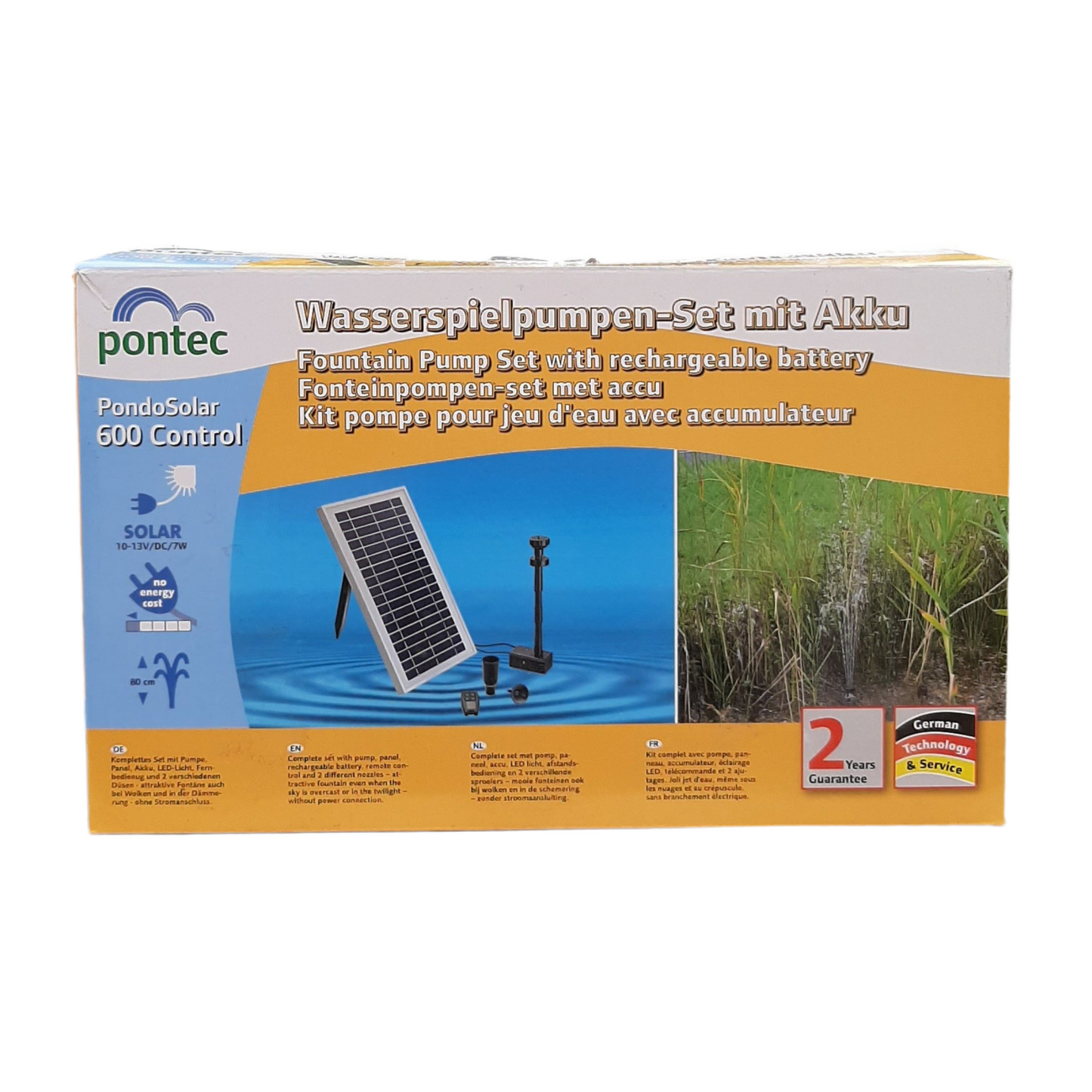 Pontec PondoSolar Control Solar Fountain Kit