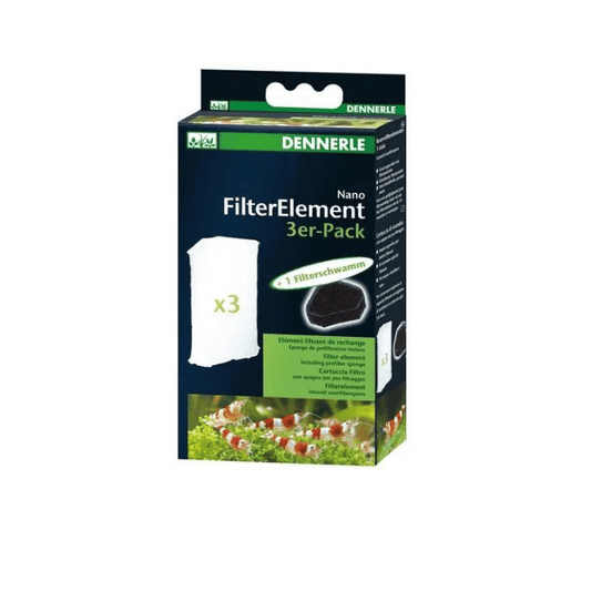 dennerle shrimp safe filter element in packaging