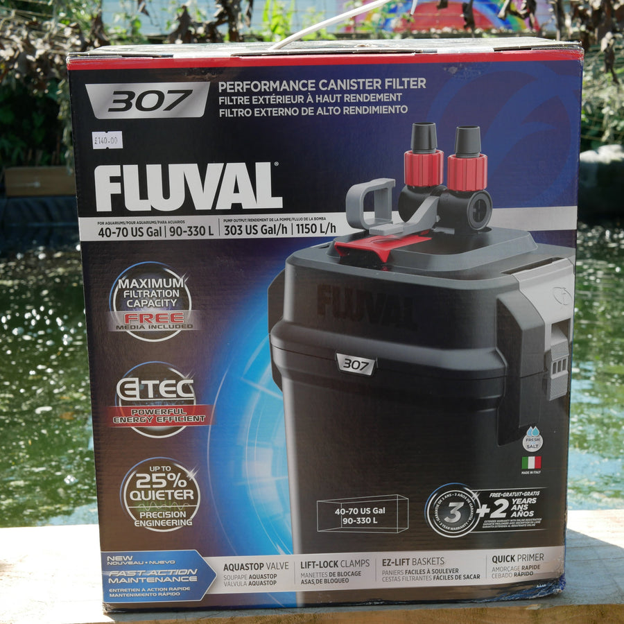 Fluval 307 Performance Canister Filter, up to 330 L (70 US Gal)