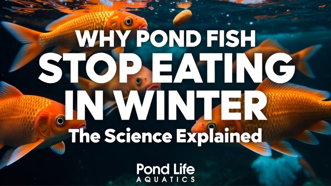 Why Pond Fish Stop Eating in Winter — And How to Know When to Start Ag ...