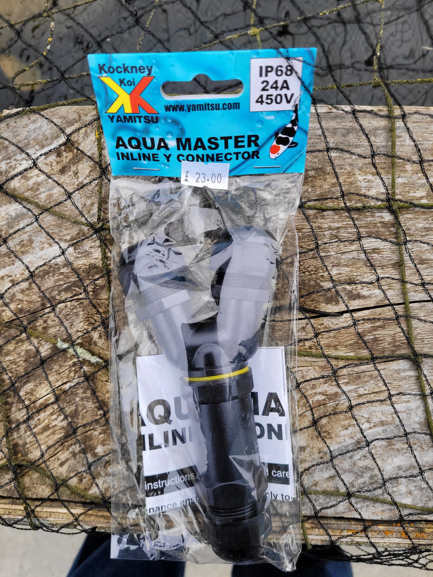 Aquamaster "Y" Weatherproof connector