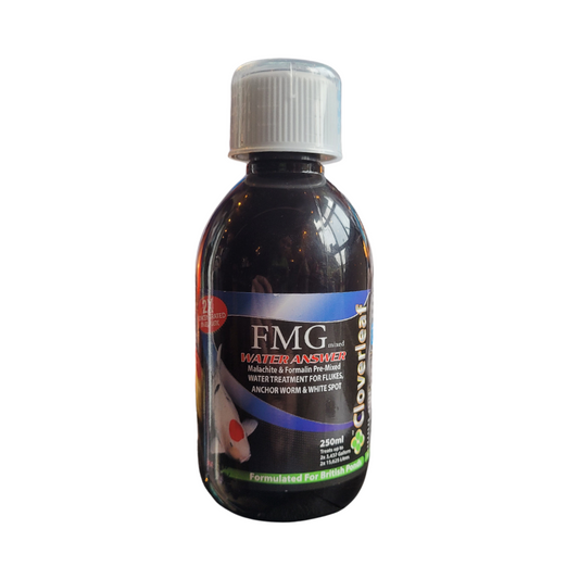 Fmg water answer malachite and formalin 