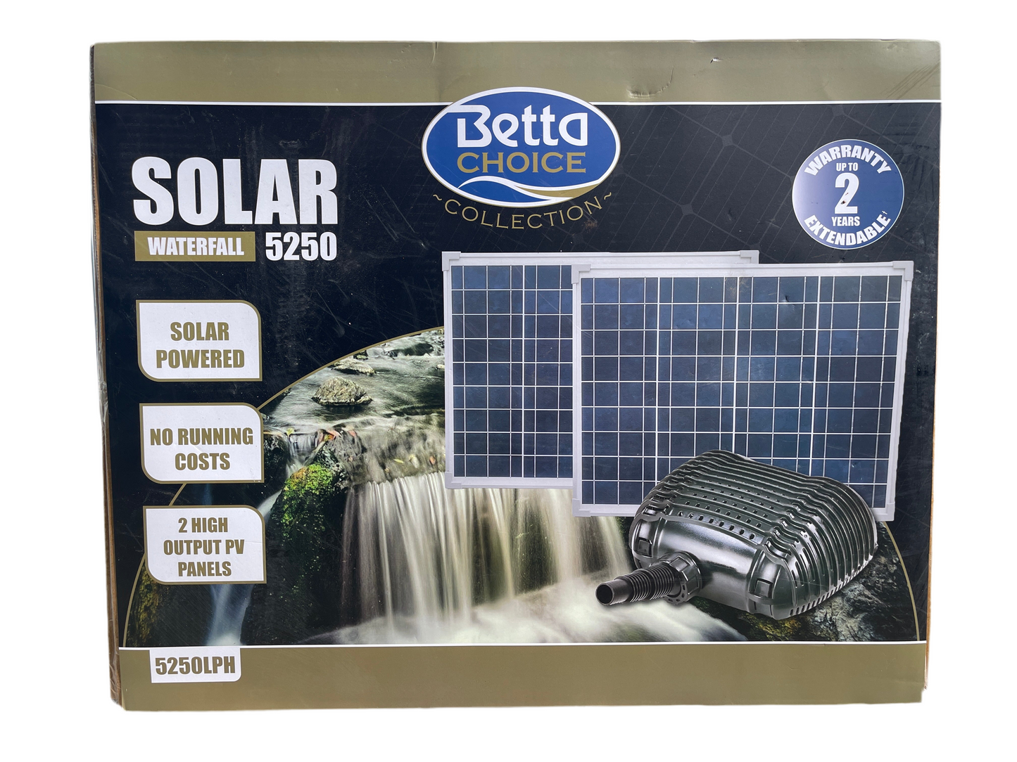 Betta Choice Solar 5250 Waterfall Pump Set