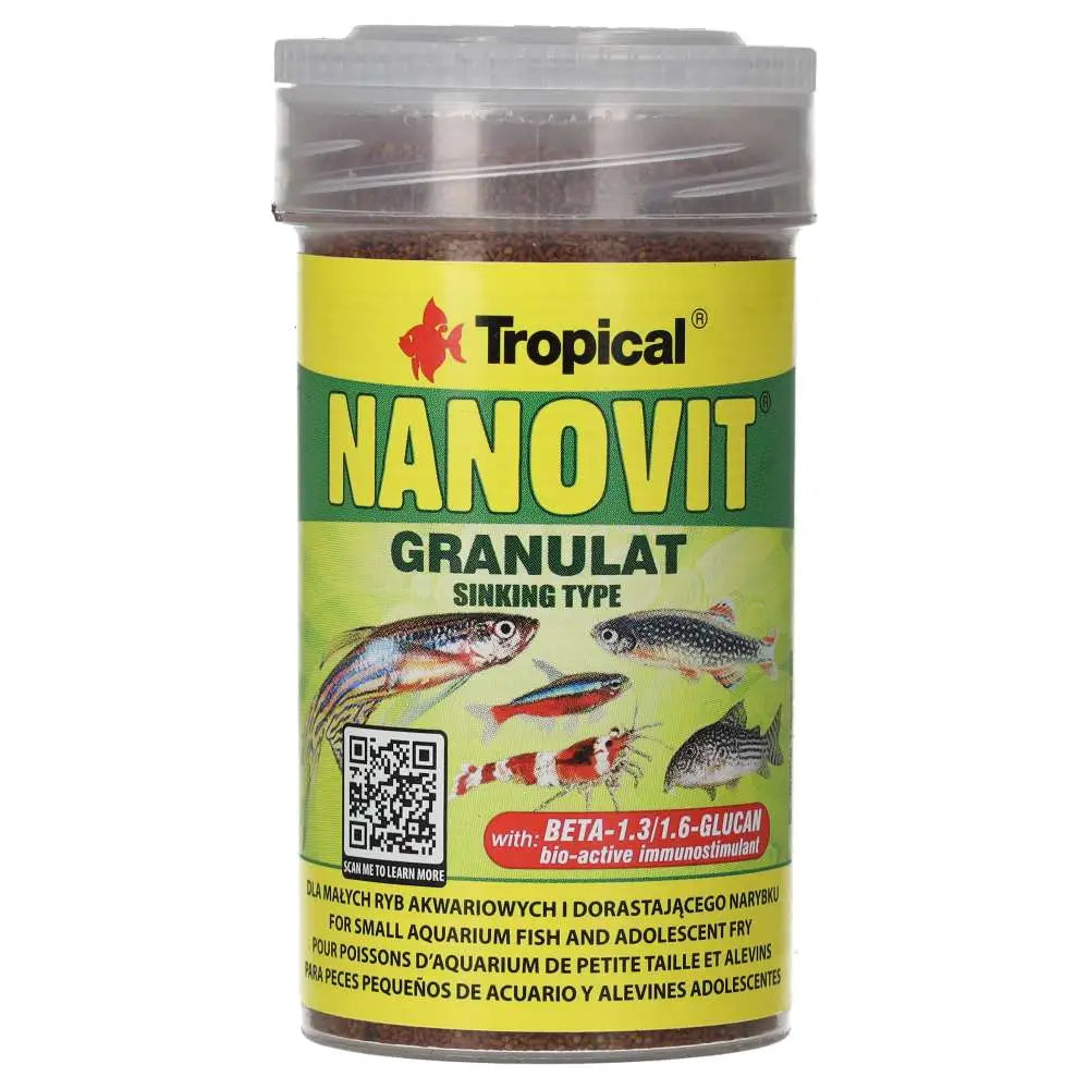 Tropical® Nanovit Granulat: Sinking Type