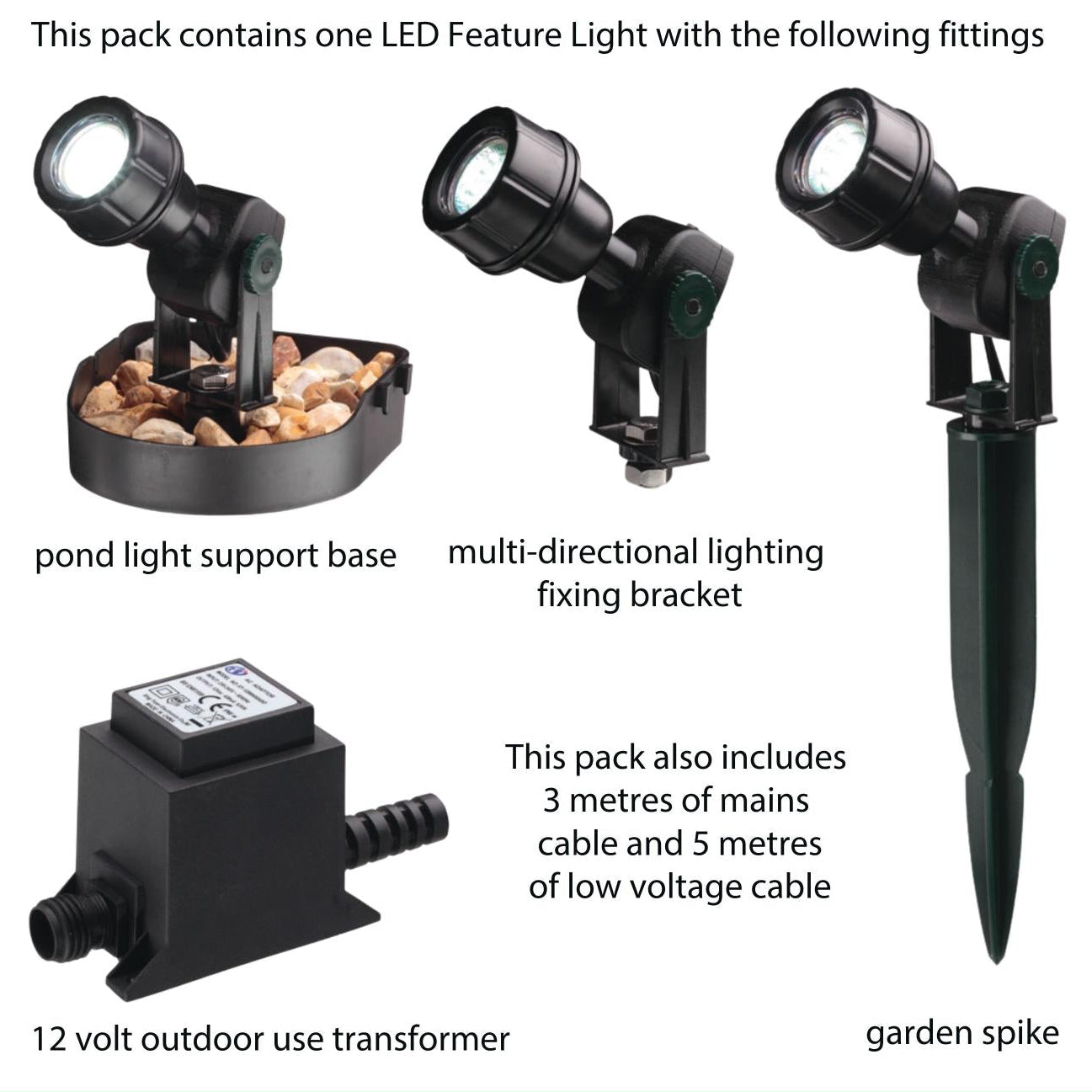 Blagdon enhance Single LED pondlight