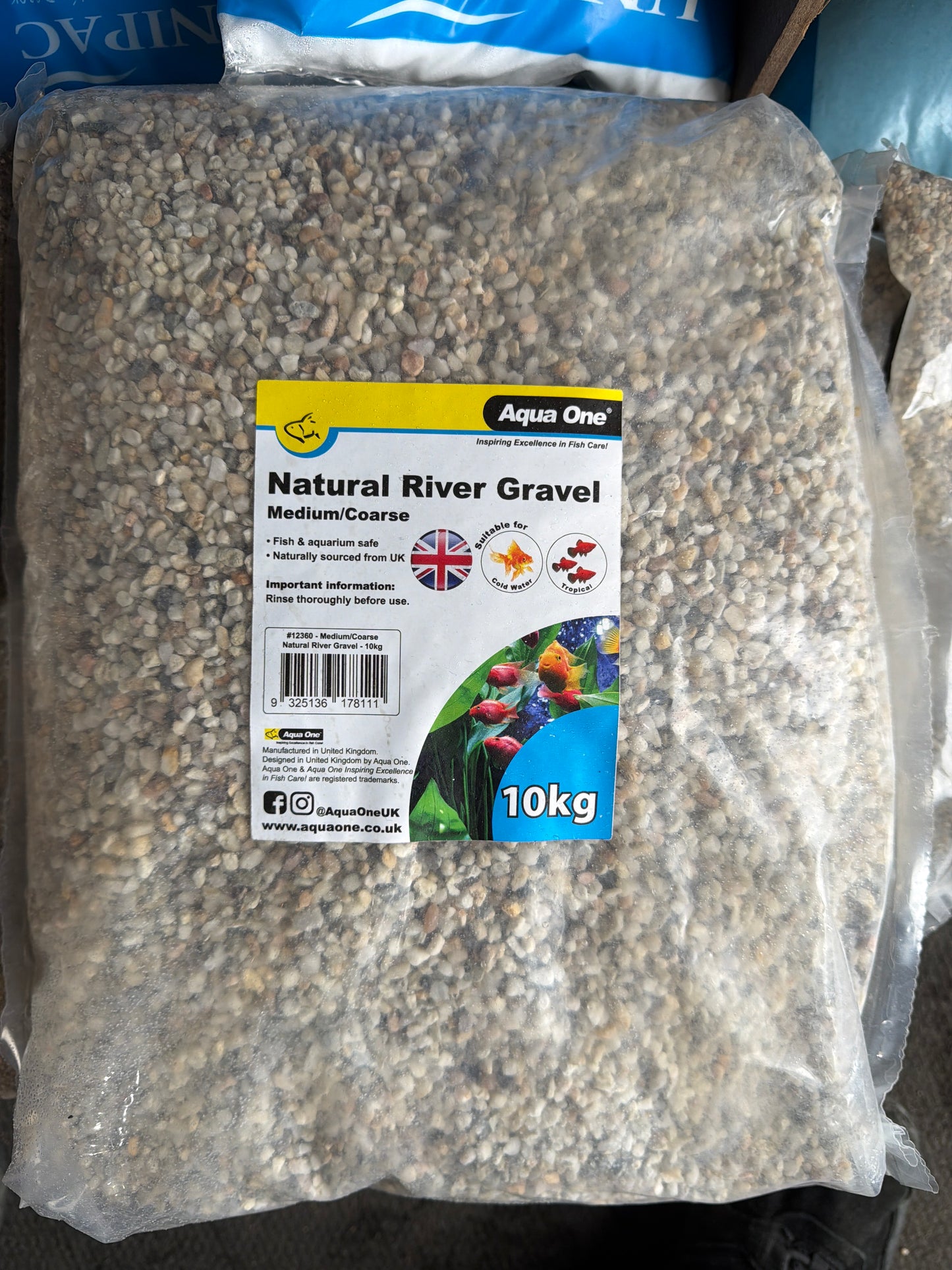 Aqua One Natural River Gravel Medium Coarse