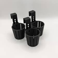 FLAREFORGE Hang on Back Plant Pot Triple Pack