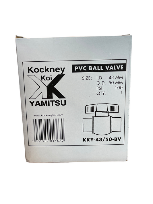 Yamitsu PVC Ball Valve KKY-43/50-BV