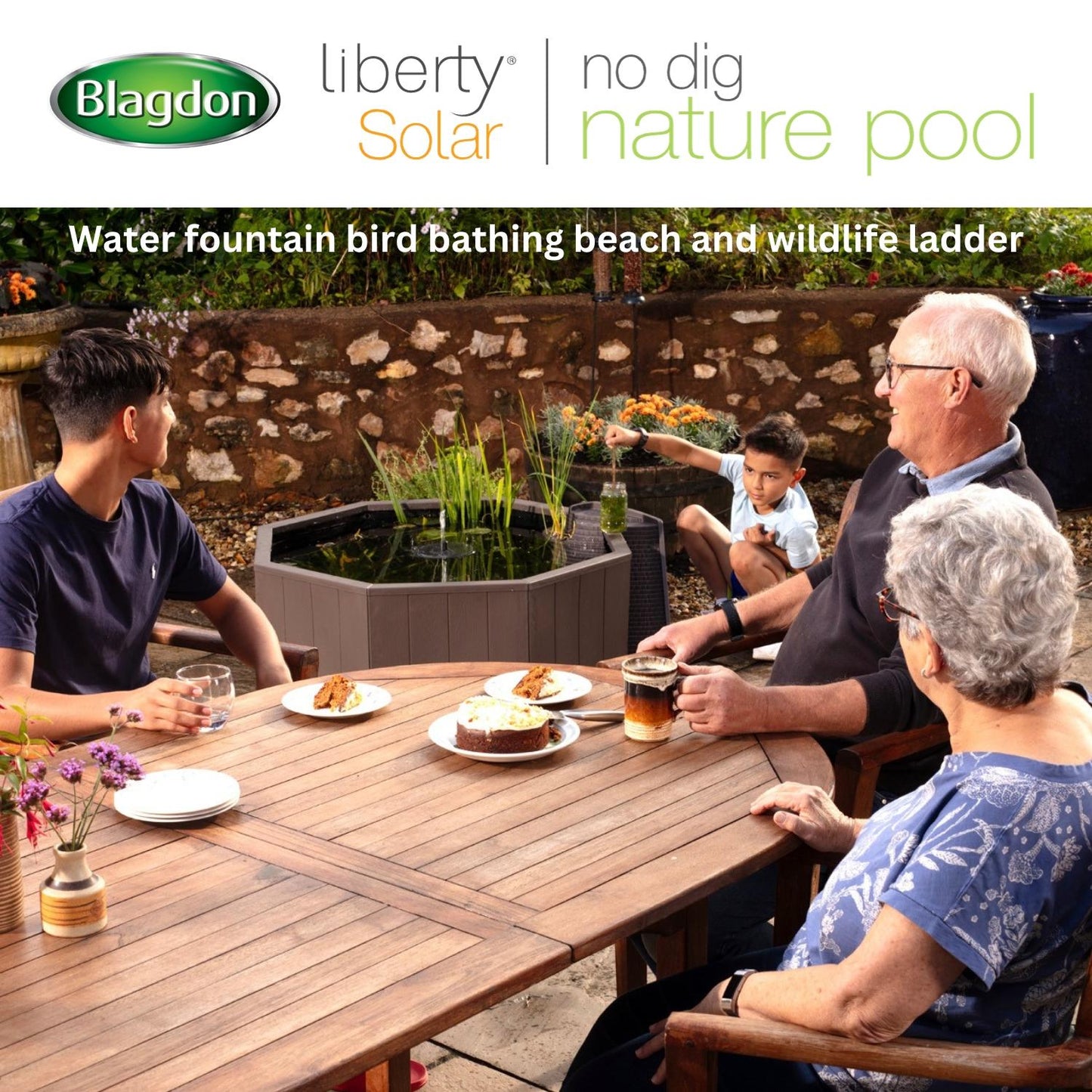 Blagdon Liberty Solar No Dig Nature Pool