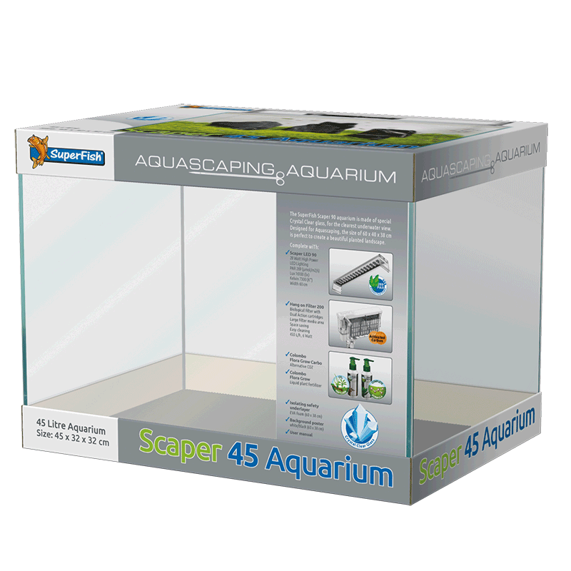 Superfish Scaper 45 Aquarium