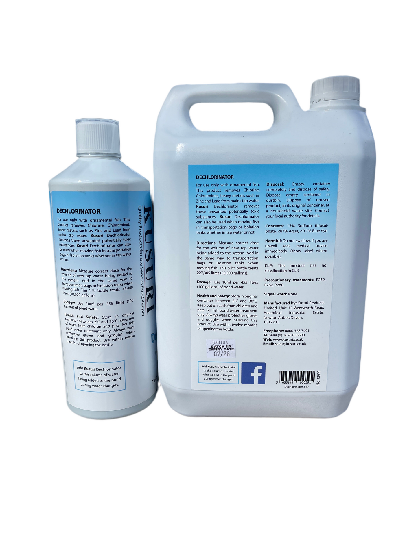 Kusuri Pond Dechlorinator