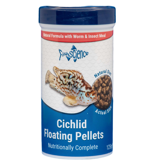 FishScience Cichlid Floating Pellets Fish Food