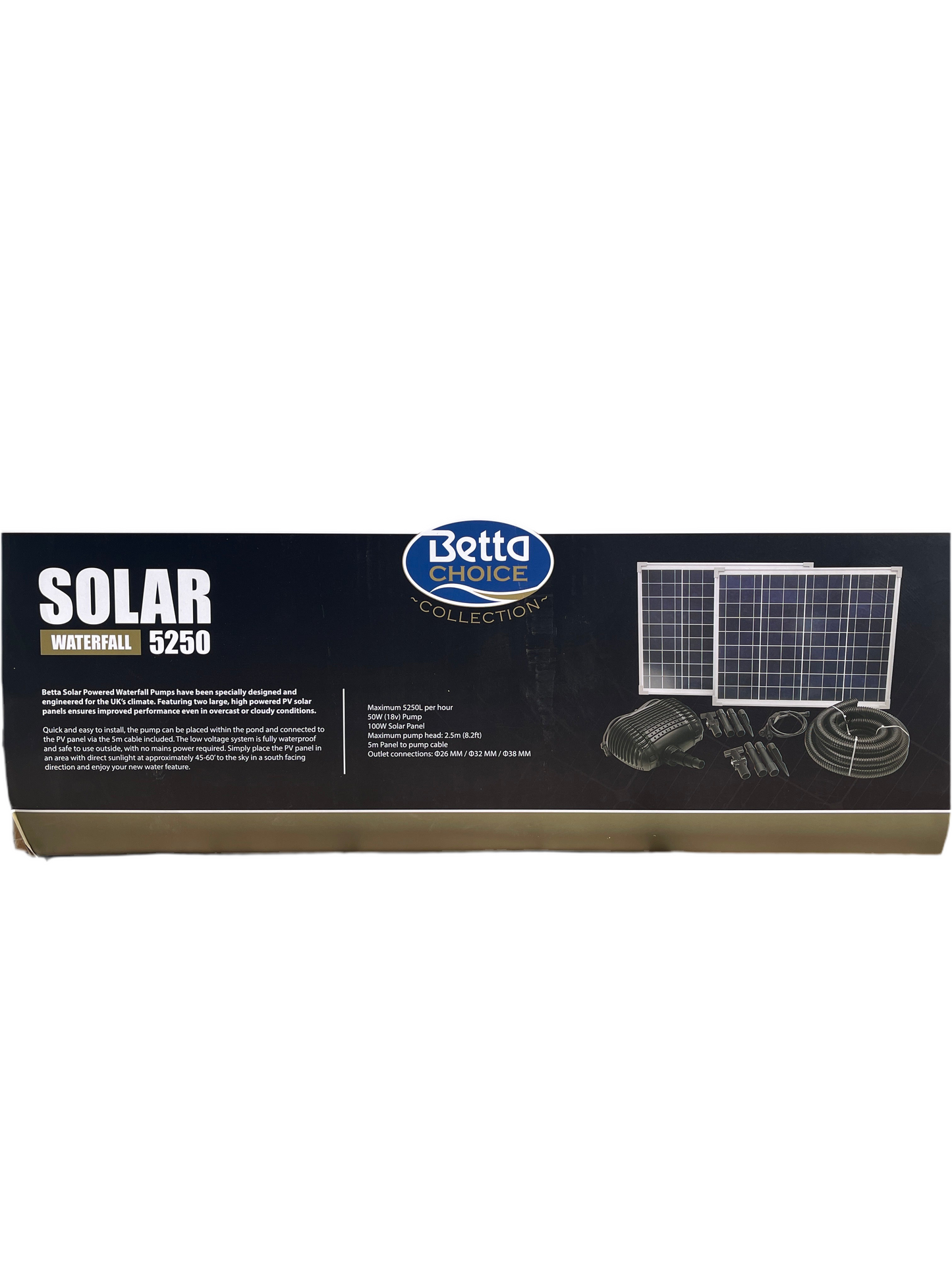 Betta Choice Solar 5250 Waterfall Pump Set
