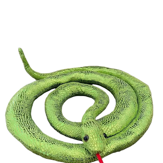 Nature4pets Green Snake Plush