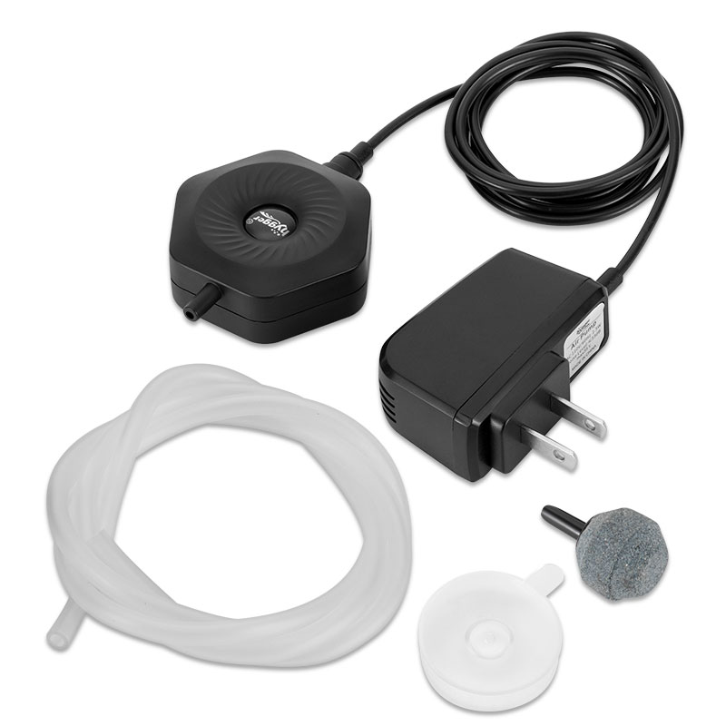 hygger Black Onyx Aquarium Air Pump