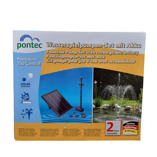 Pontec PondoSolar Control Solar Fountain Kit