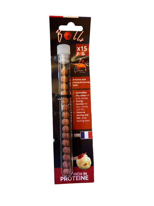Gioia Shrimp balls (Artemis and Mosquito larvae)