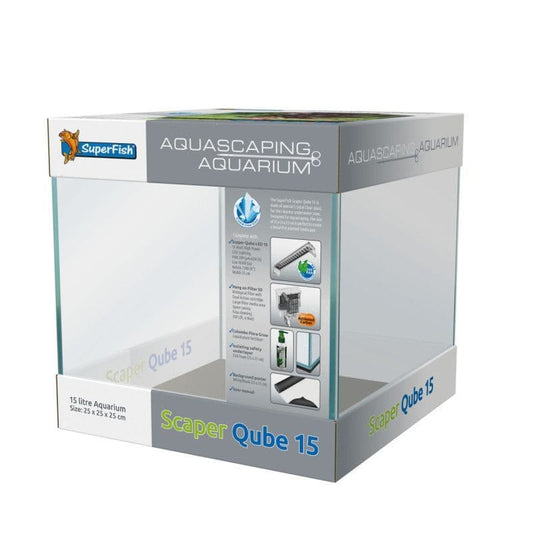 Superfish Scaper Qube 15 Aquarium