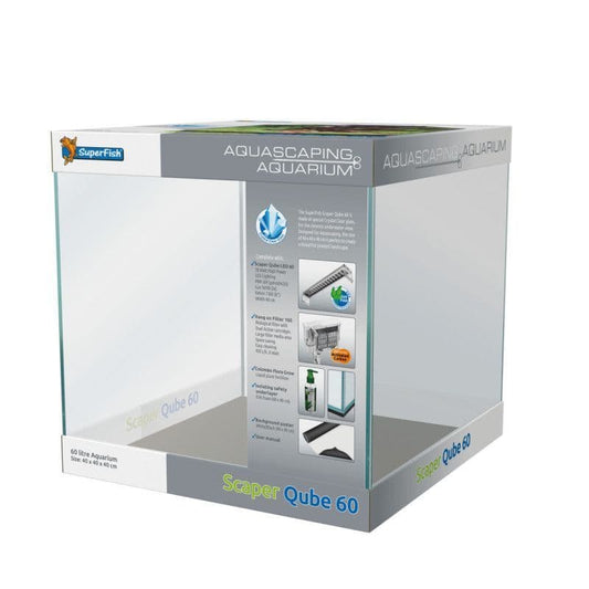 Superfish Scaper Qube 60 Aquarium