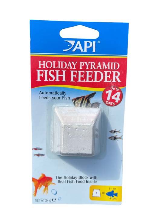 API Holiday Pyramid Fish Feeder