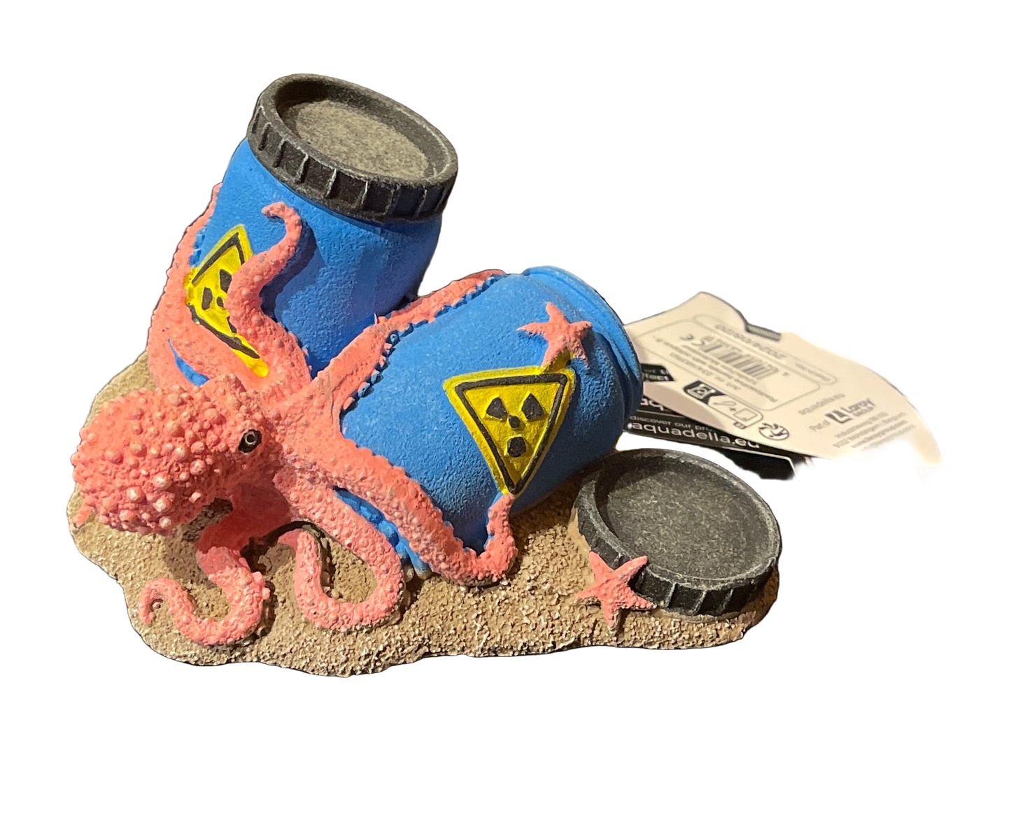AquaDella Radioactive Barrels With Octopus