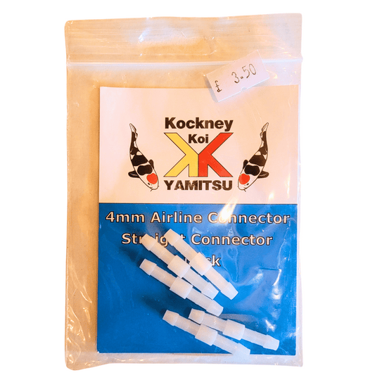 Kockney Koi Airline Connector Straight- 5 Pack