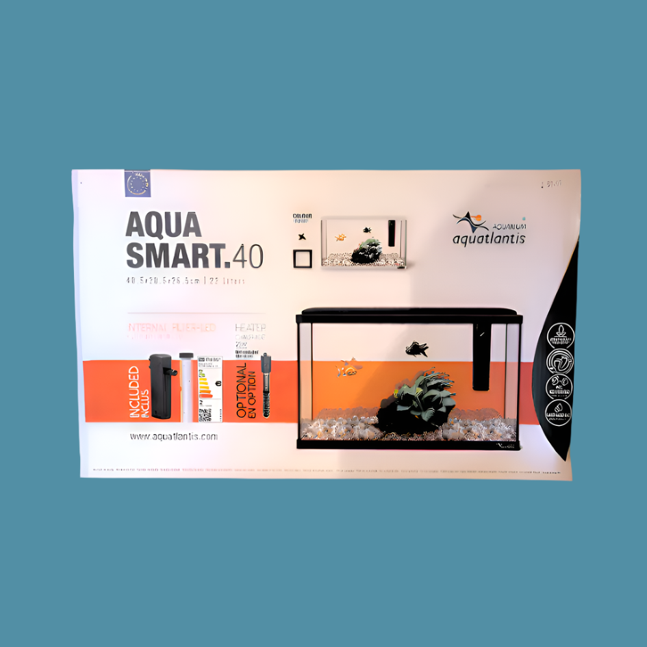 Aquasmart 40 Aquarium 22L White