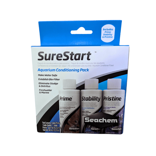 Seachem SureStart | Aquarium Conditioning Pack