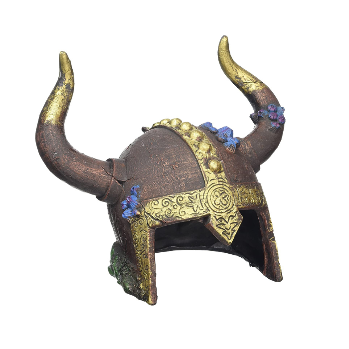 Viking Helmet Aquarium Cave Ornament