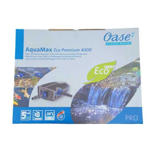 aquamax eco premium 4000 filter and watercourse pump