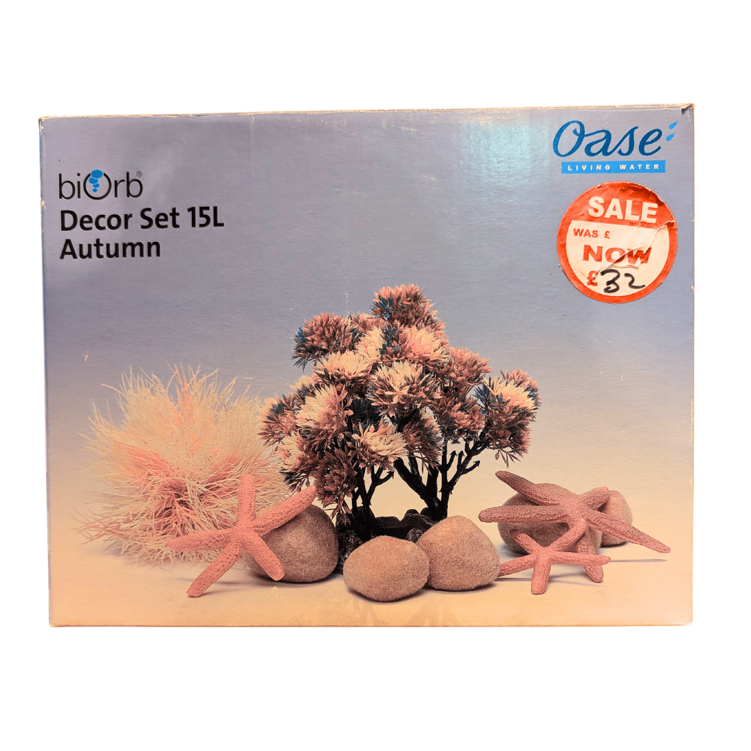biorb autumn aquarium decor set