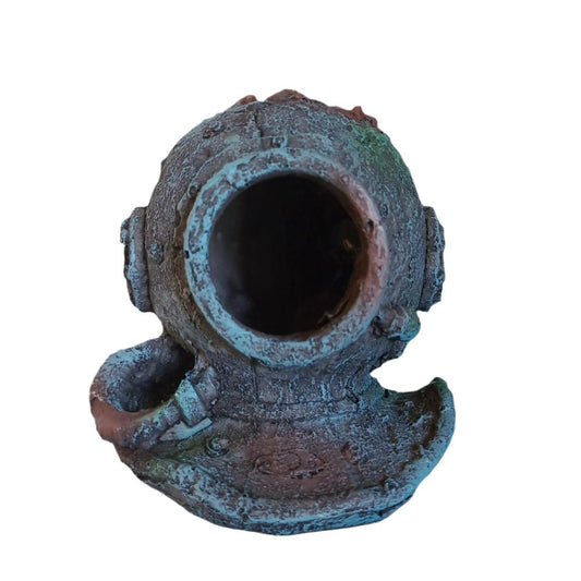 diver helmet aquarium ornament