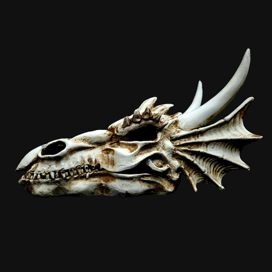 dragon skull ornament