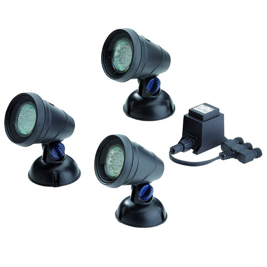 oase lunaqua pond lights set 3 