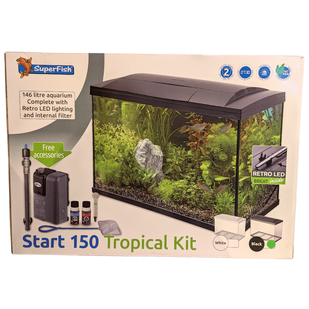 Superfish Start Tropical Aquarium - Black