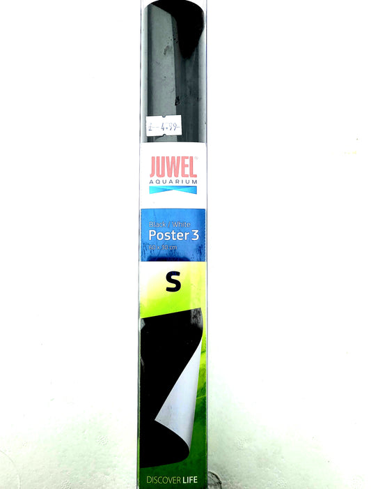 Juwel Aquarium Poster Black/White