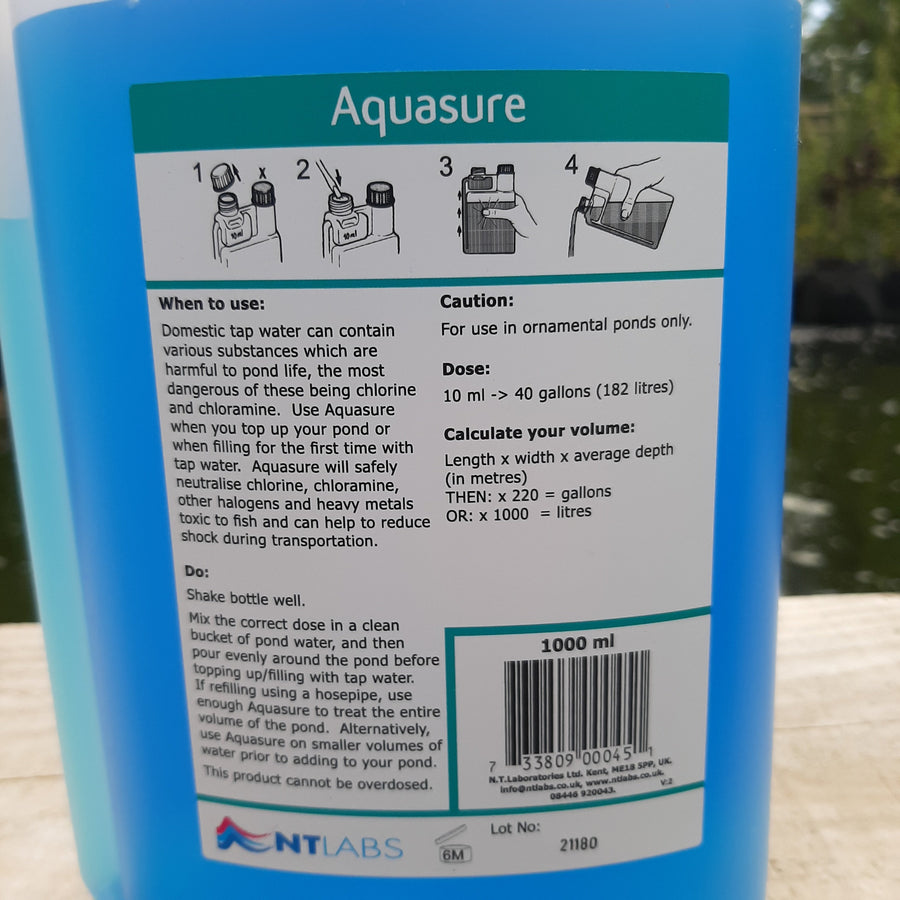 NT Labs Tap Water Chlorine Remover back