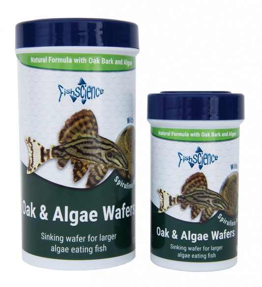 FishScience Oak and Algae Wafers