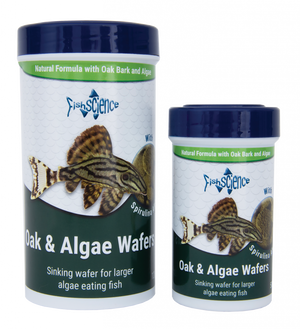 FishScience Oak and Algae Wafers