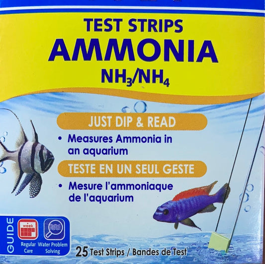 API Ammonia Test Strips NH3/NH4